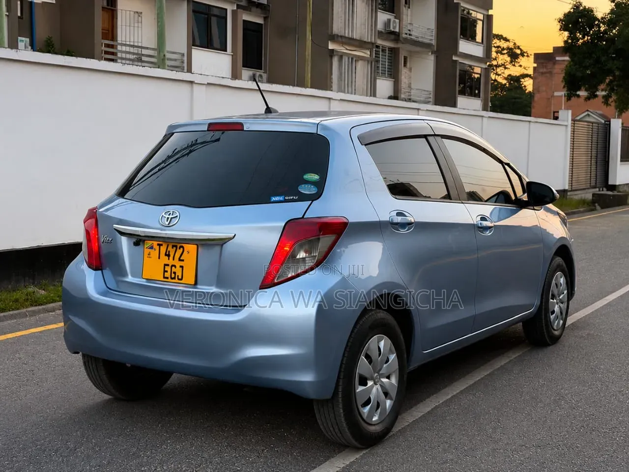 Toyota Vitz 2011 Blue