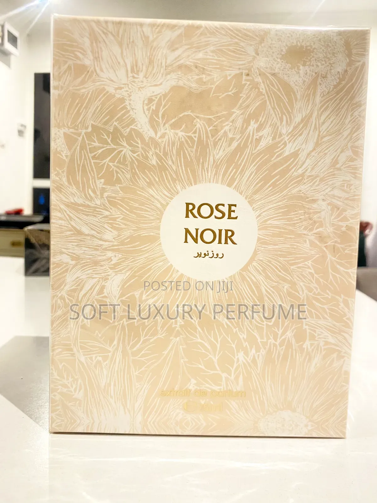 Rose Noir by Ahmed Al Maghribi Eau De Parfum for Women – 75ml
