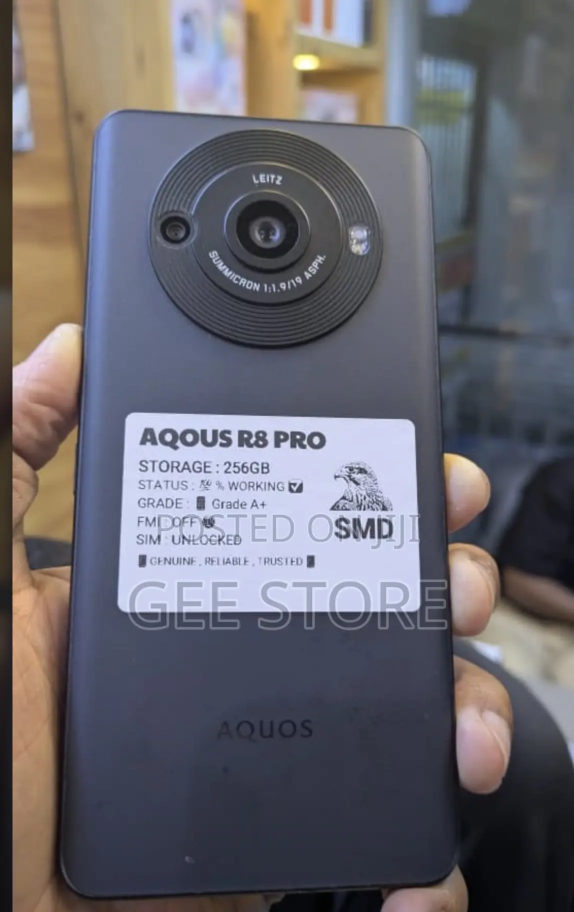 Sharp Aquos R8s pro 256 GB Black