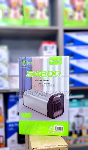 Punda Super Fast Charging Power Bank 54600 mAh Inawasha Fan,TV