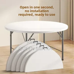 Round Folding Dining Table