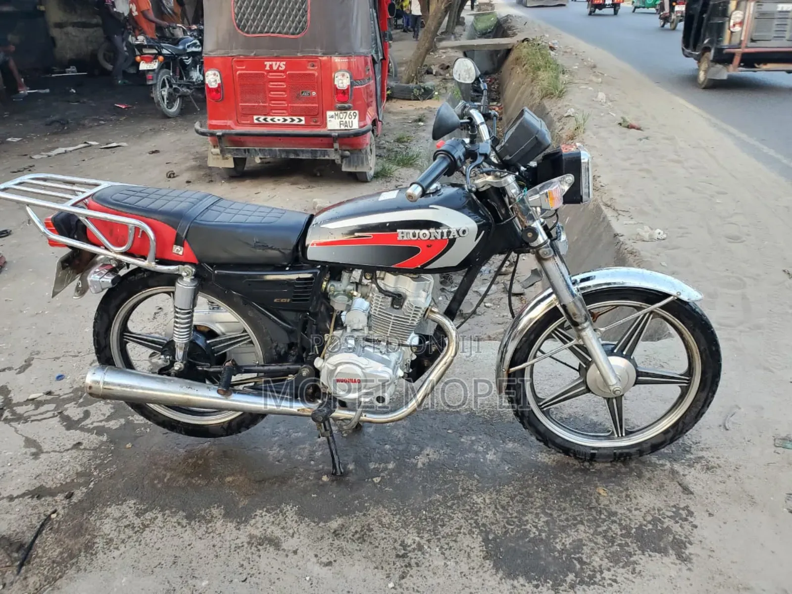 Wottan Motor Rebbe 125 2025 Black