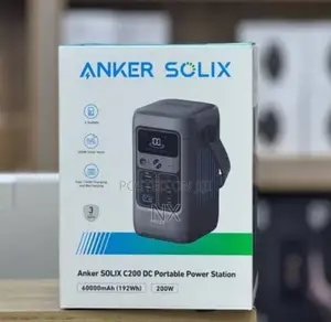 Anker Solix C200 DC Portable Slim Power Station 200watts 60000mAh