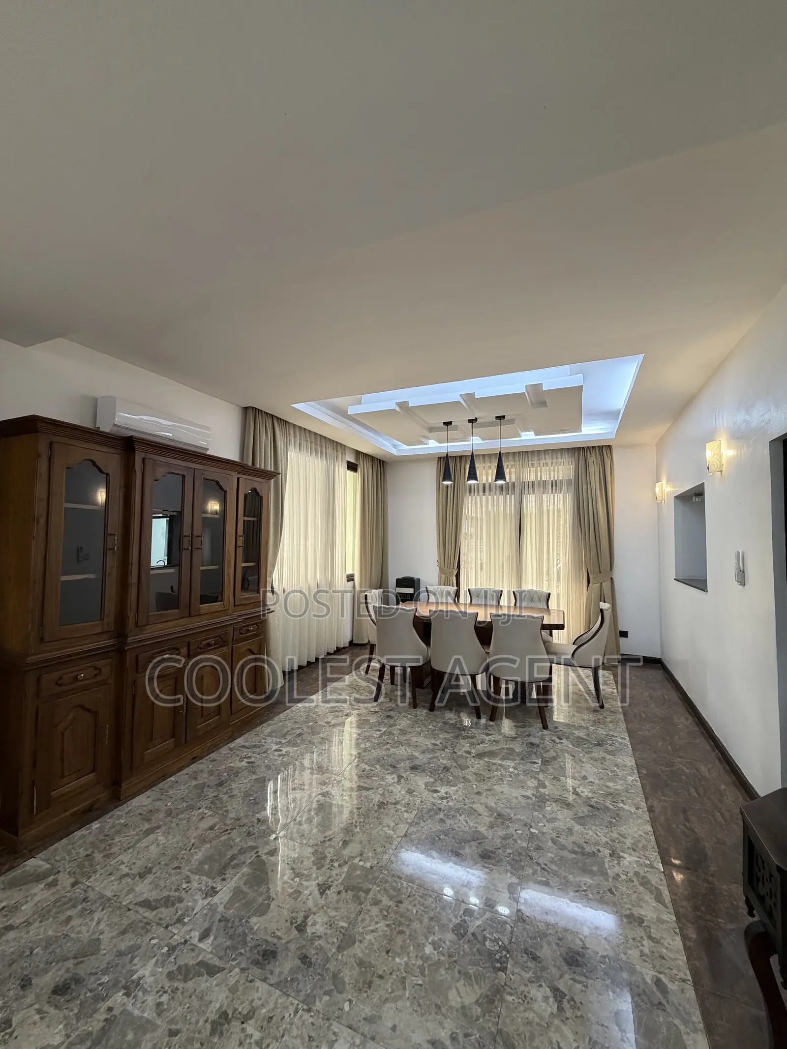 Furnished 5bdrm Villa in Coolest Estate, Masaki for rent