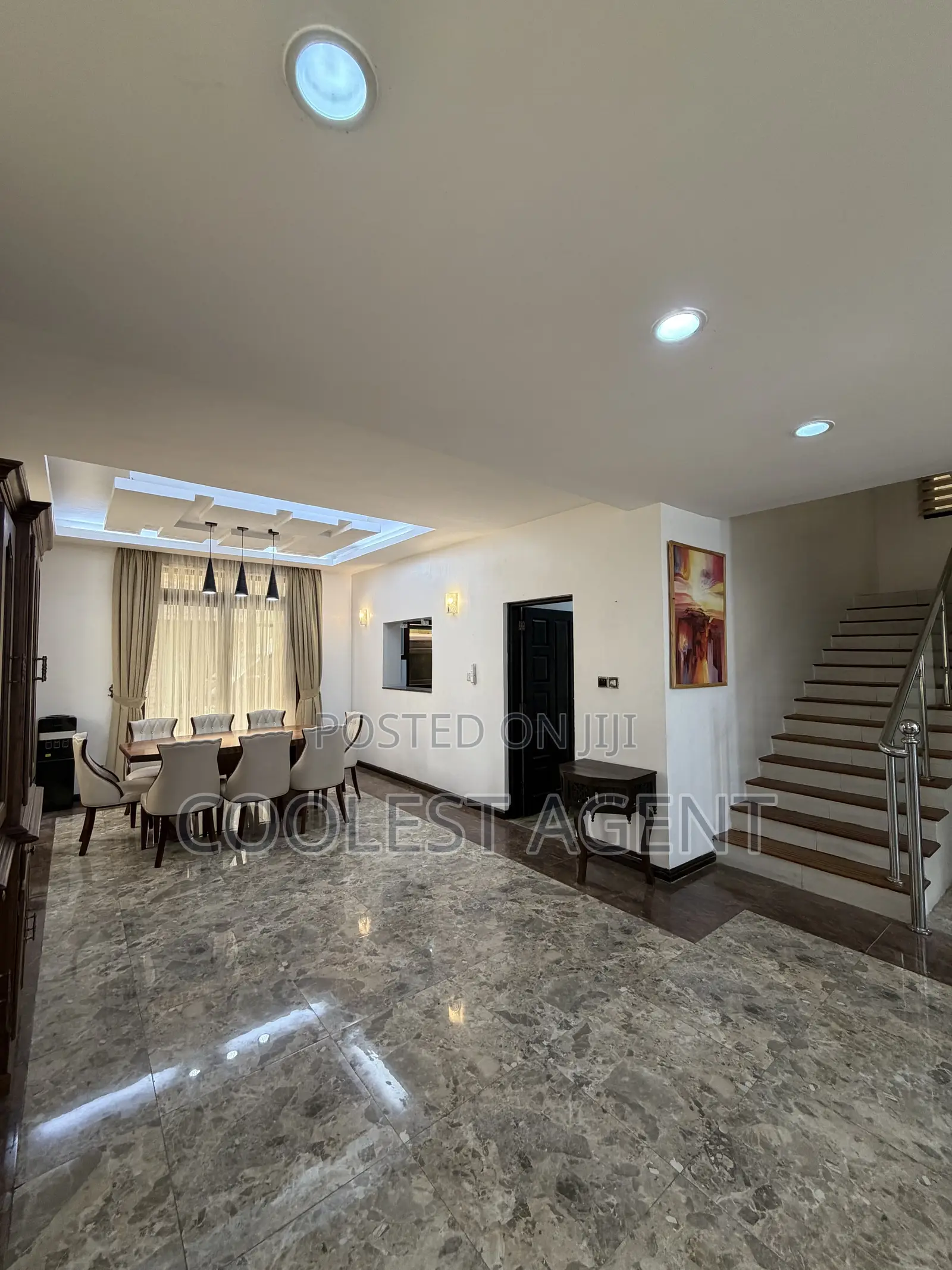 Furnished 5bdrm Villa in Coolest Estate, Masaki for rent