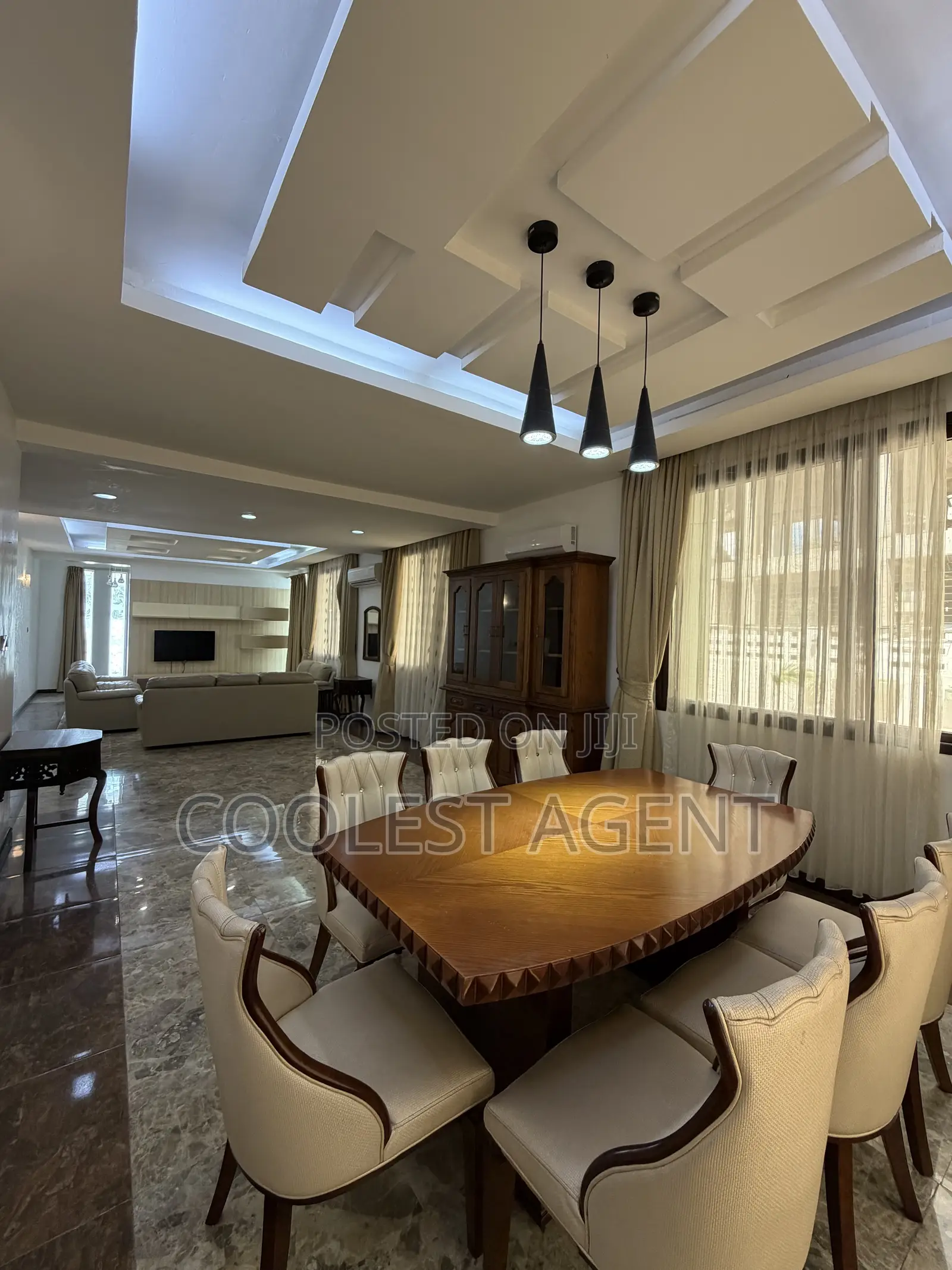 Furnished 5bdrm Villa in Coolest Estate, Masaki for rent