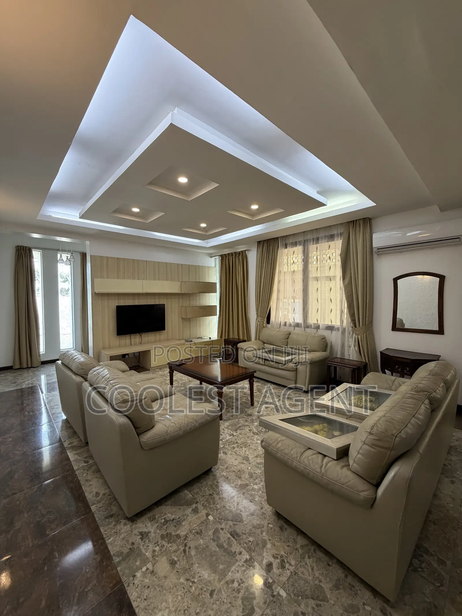 Furnished 5bdrm Villa in Coolest Estate, Masaki for rent