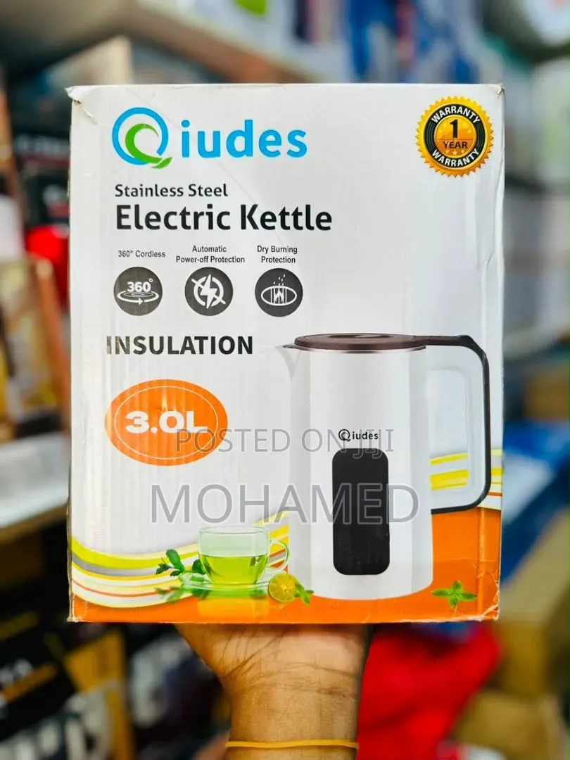  Qiudes Electric Kettle 3.0l 