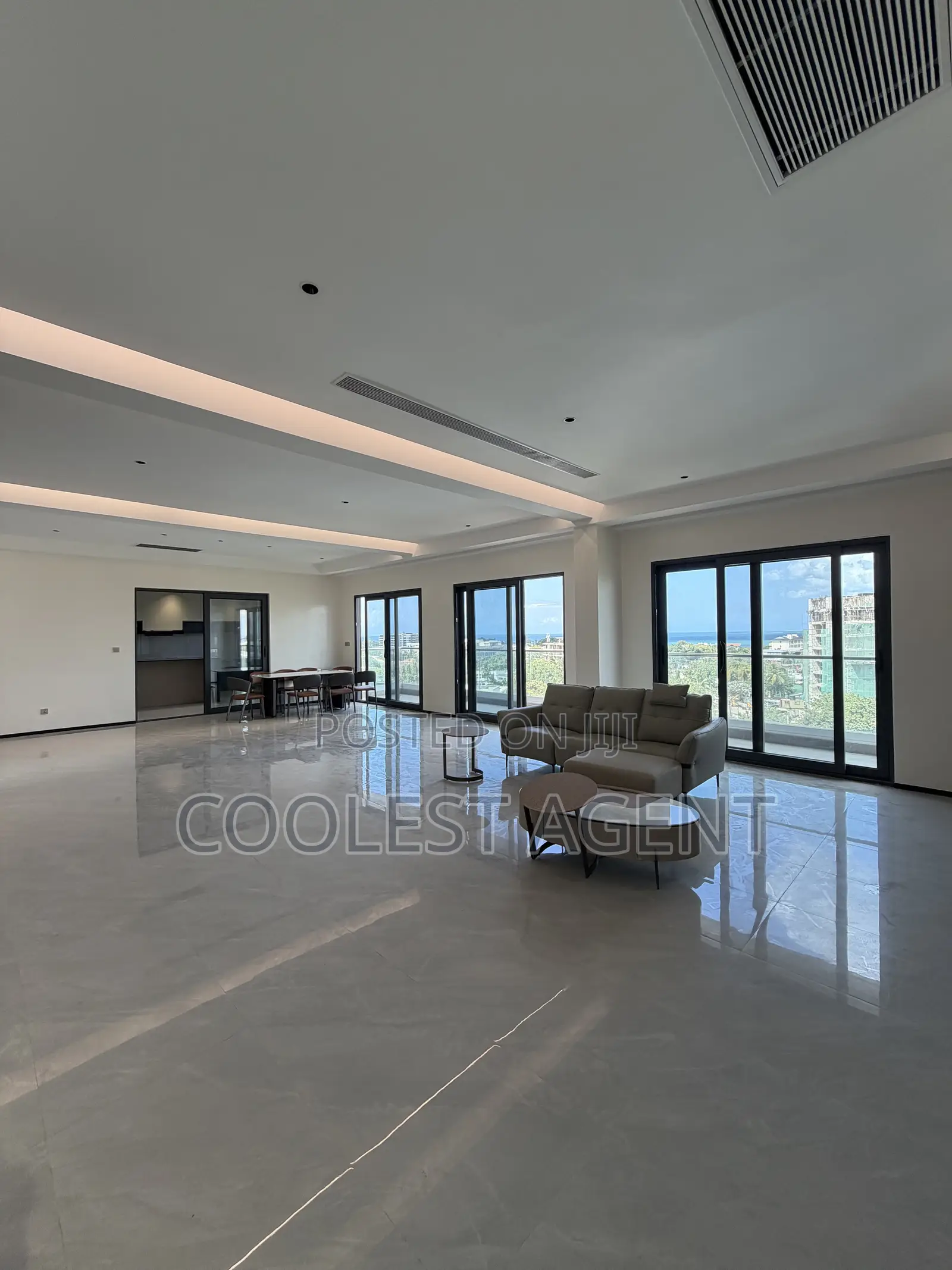 Furnished 4bdrm Penthouse in Coolest, Masaki for rent