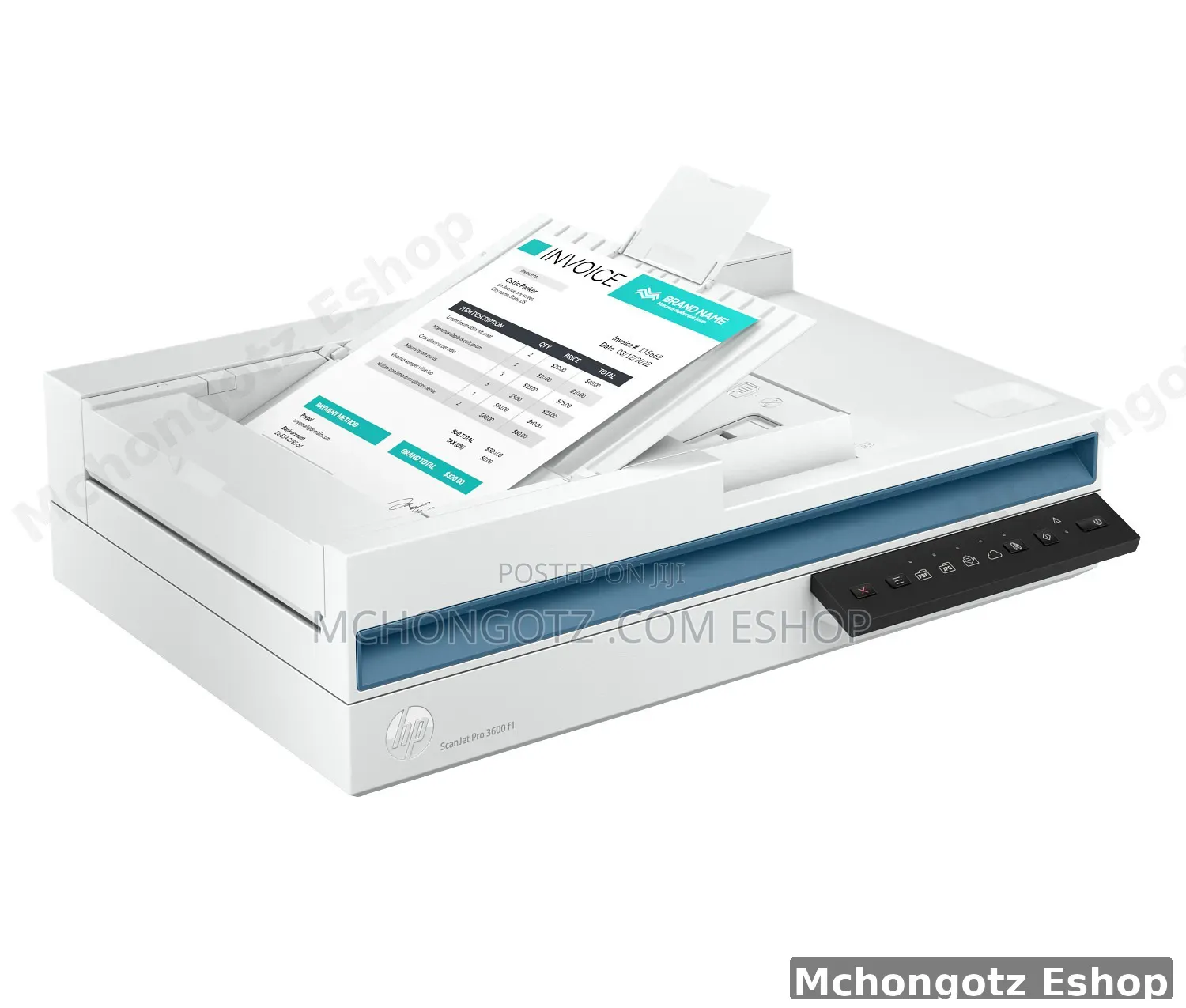 HP ScanJet Pro 3600 F1 Scanner | Duplex Document Scanner