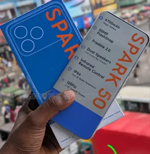 New Tecno Spark 50 128 GB Silver