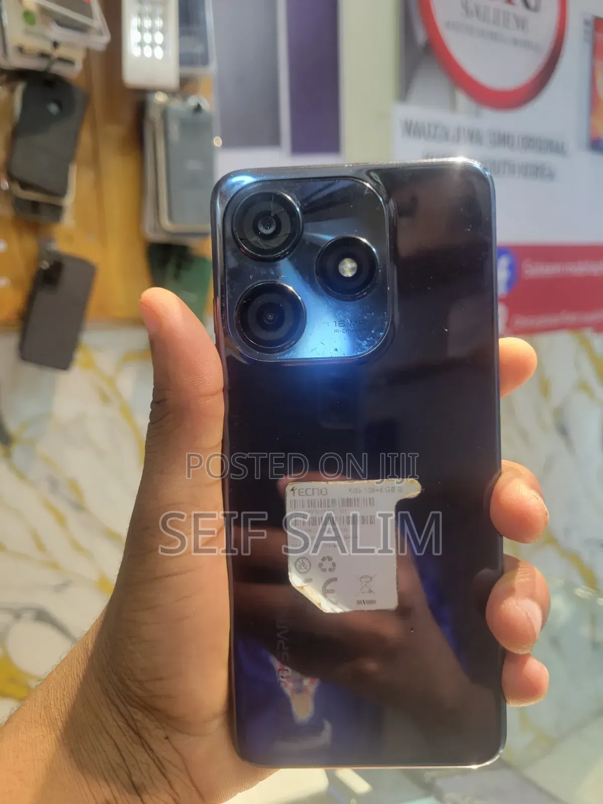 Tecno Spark 10C 128 GB Black
