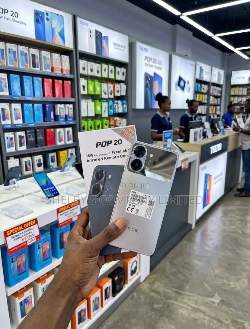 New Tecno Pop 20 64 GB Black