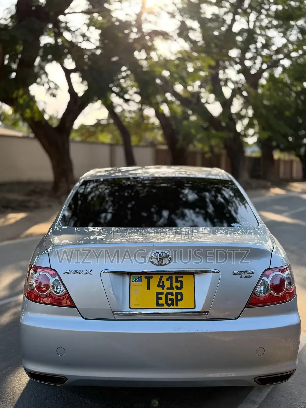 Toyota Mark X 2007 Silver