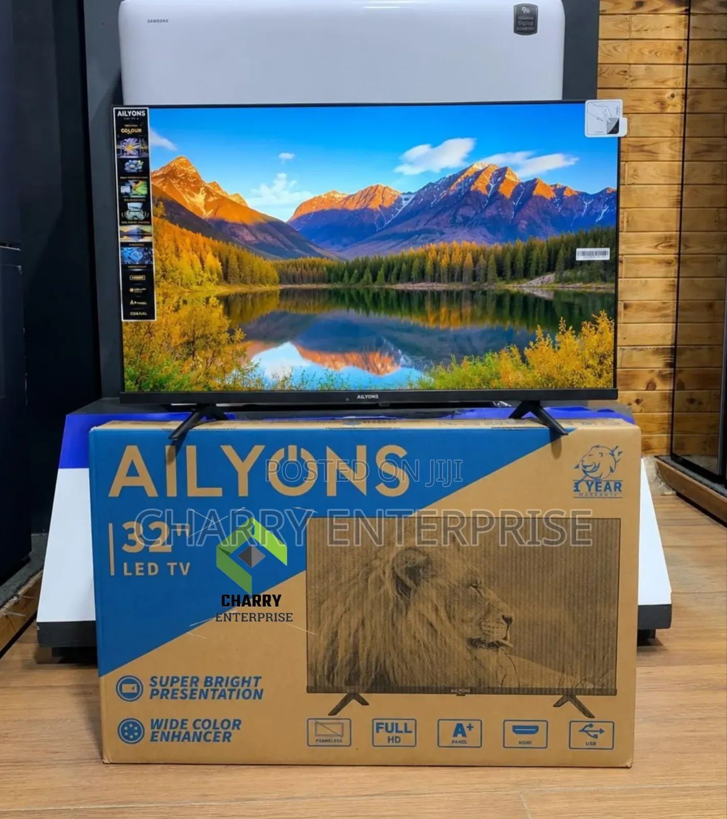 AILYONS Frameless TV 32 Inches With Quality Picture TV Bora