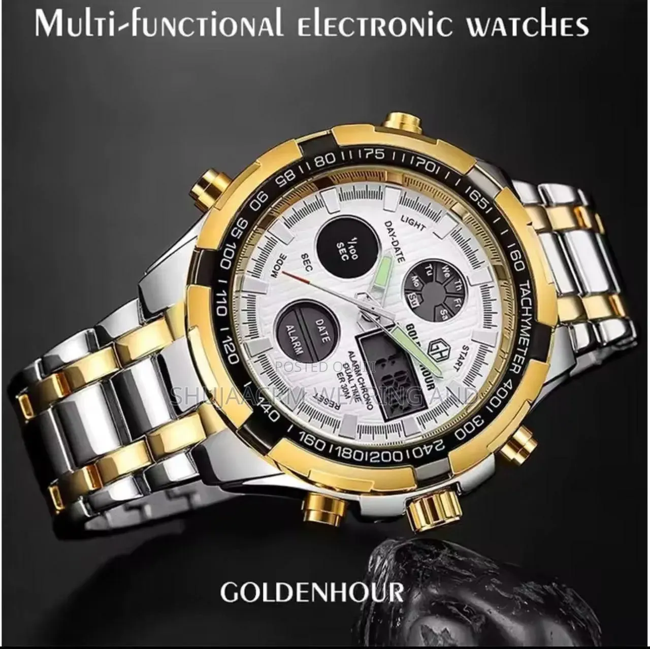 Tachymeter Golden Hour Watch