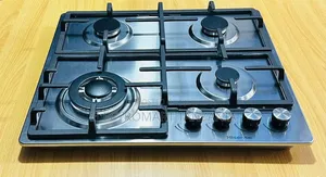 Hisense 60cm Built-in Gas Hob | 4 Burners | Stainless Steel