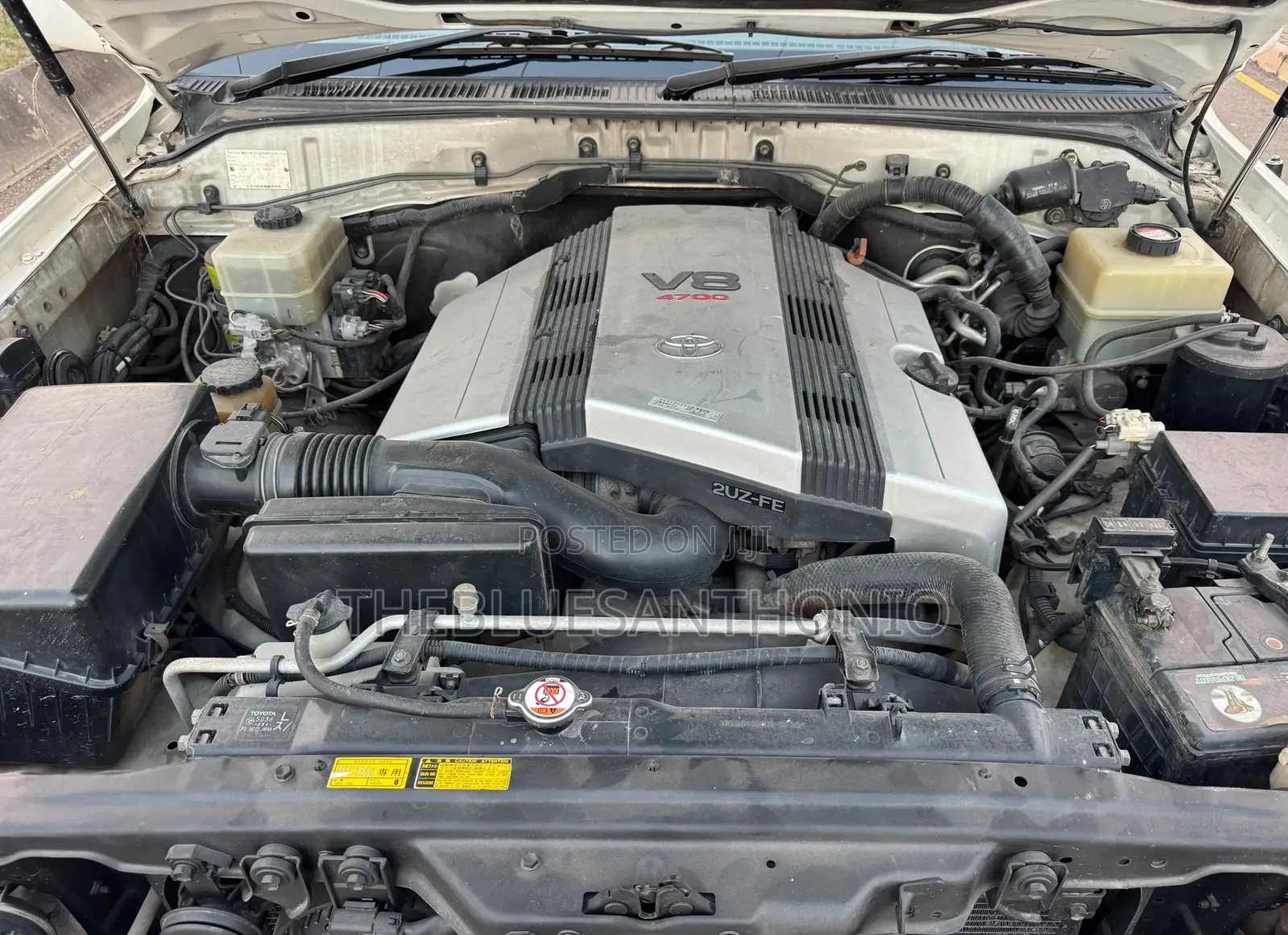 Toyota Land Cruiser 2003 White