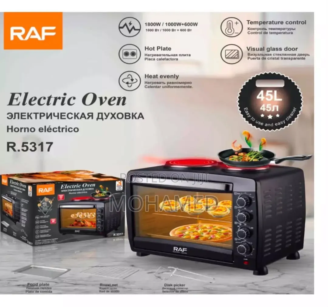  Raf Electric Oven With Plates 45l 