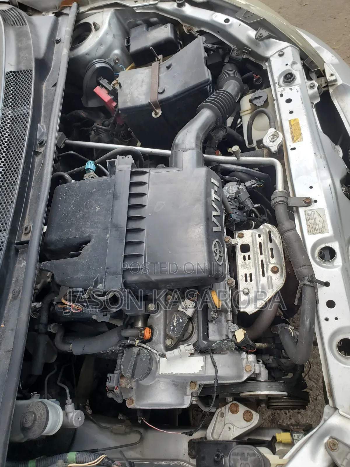 Toyota Vitz 2003 Silver