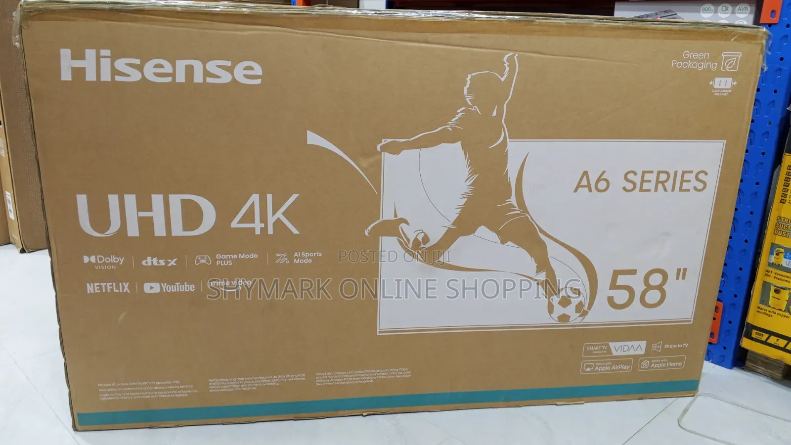 Hisense 58 Inch UHD Smart TV (58A61N)