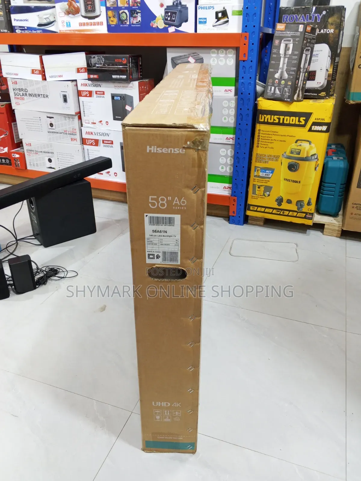 Hisense 58 Inch UHD Smart TV (58A61N)