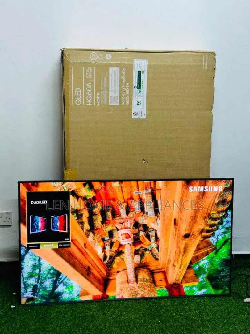 Samsung Smart (Qled) // (55q60df)
55inches // Frameless AIRSLIM