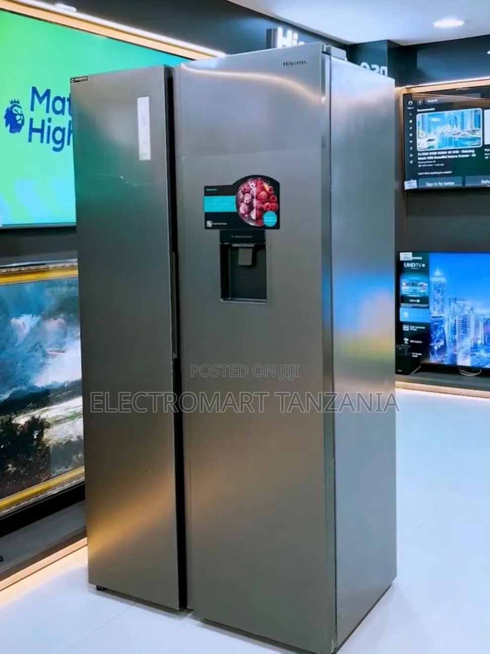Hisense RS5P558 529L Side by Side Fridge | Water Dispenser | New