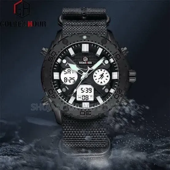 Black Leather Belt Gh Watch