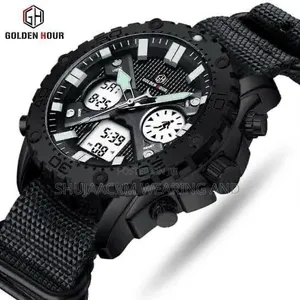 Black Leather Belt Gh Watch