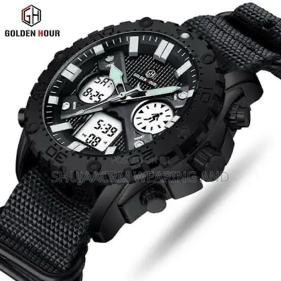 Black Leather Belt Gh Watch