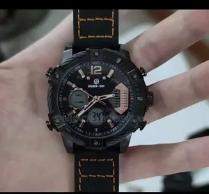 Black Leather Belt Gh Watch