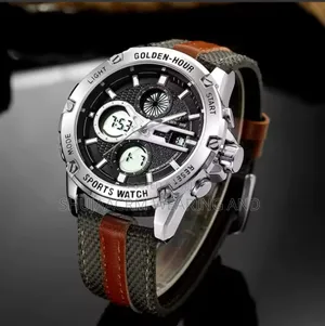 Black Brown Leather Belt Gh Watch