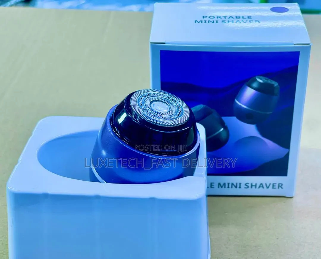 Mini Portable Rotary Electric Shaver | USB Type-C Rechargeable