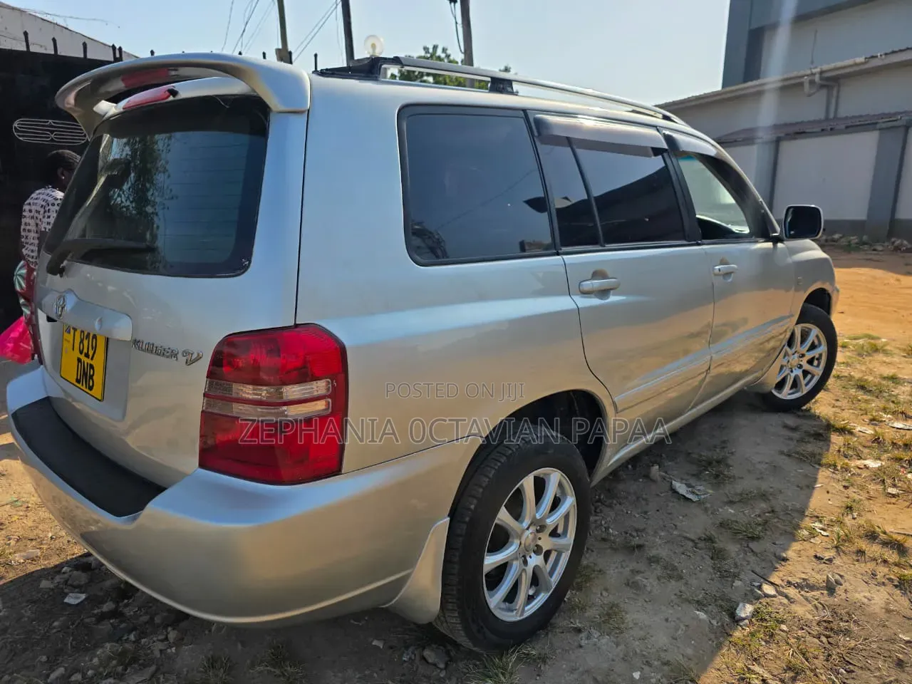 Toyota Kluger 2005 Silver
