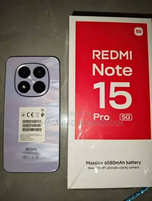 New Xiaomi Redmi Note 15 Pro+ 256 GB Black