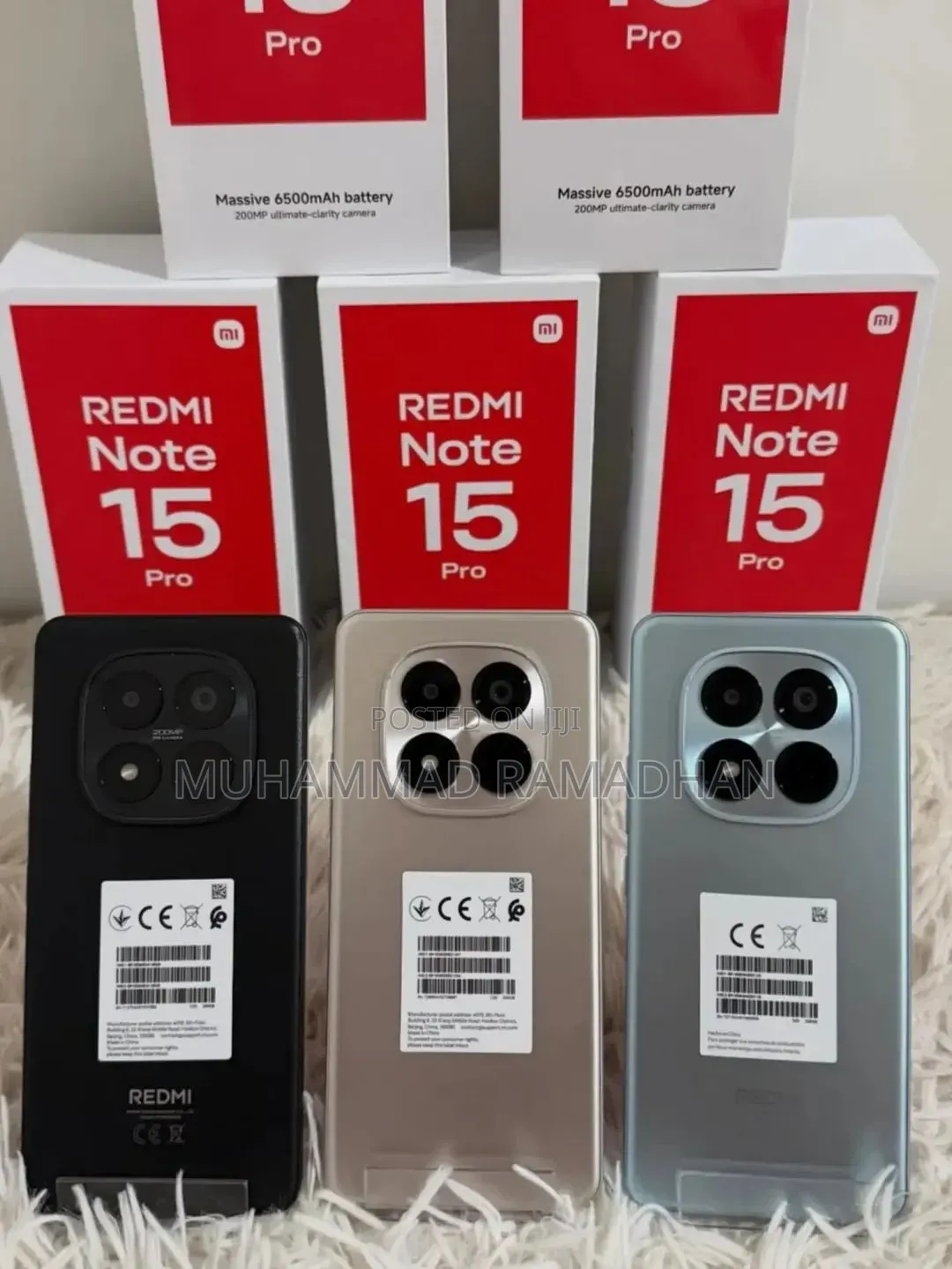 New Xiaomi Redmi Note 15 Pro+ 256 GB Black