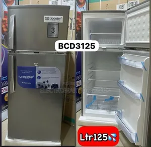 Aborder BCD3125 125L Double Door Fridge | Energy Saving | New