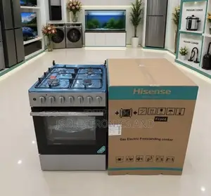 Hisense Cooker Full Gas 60x60 Cm Four Plates With Oven