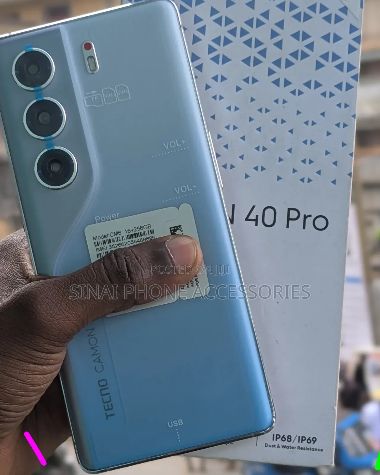 New Tecno Camon 40 Pro 5G 256 GB Silver