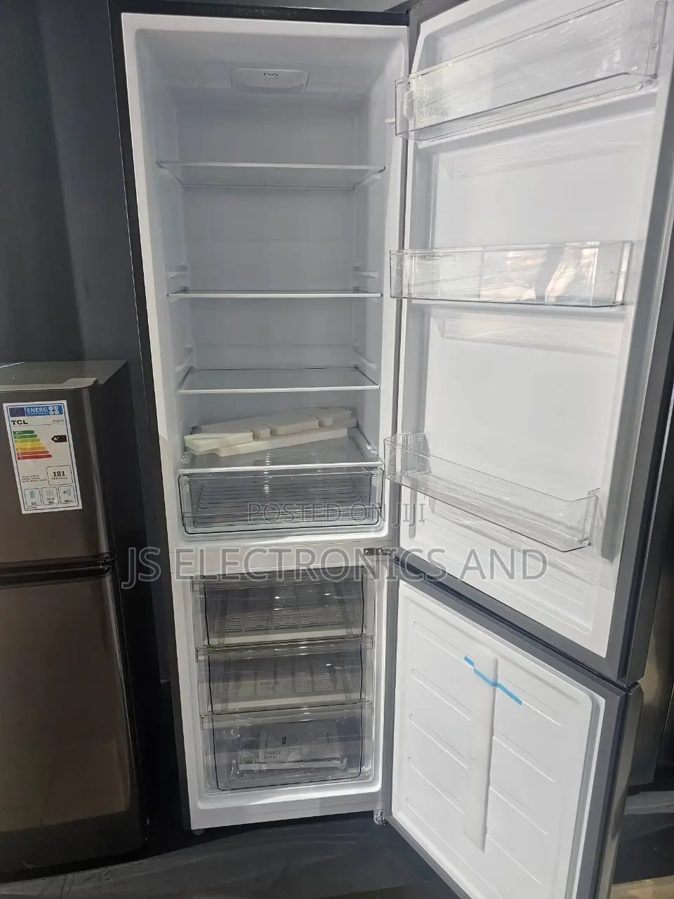 TCL Fridge Combi Liter 265 Two Door Bottom Freezer