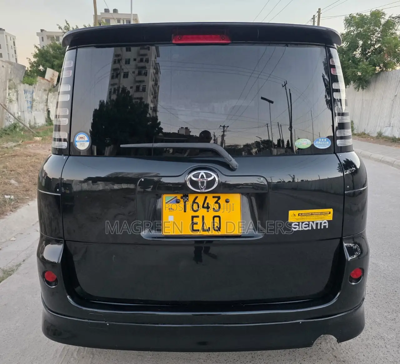 Toyota Sienta 2007 Black
