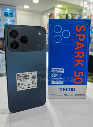 New Tecno Spark 50 128 GB Black