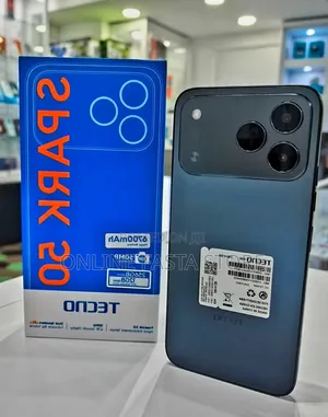 New Tecno Spark 50 128 GB Black