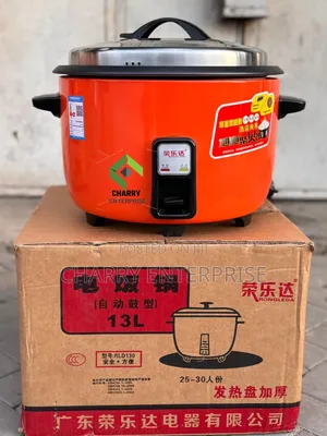 Commercial and Home Use Rice Cooker 13L OR 3kg Biashara Na Nyumbani