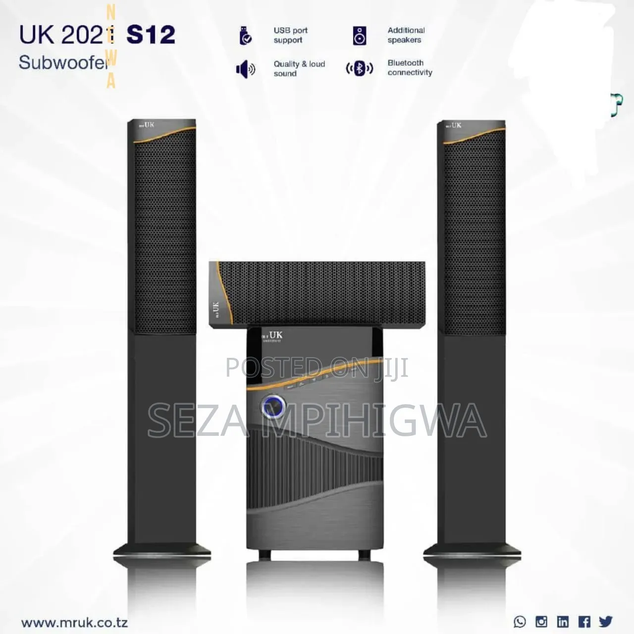 Subwoofer Mr Uk *3.1* *Model : Uk S12