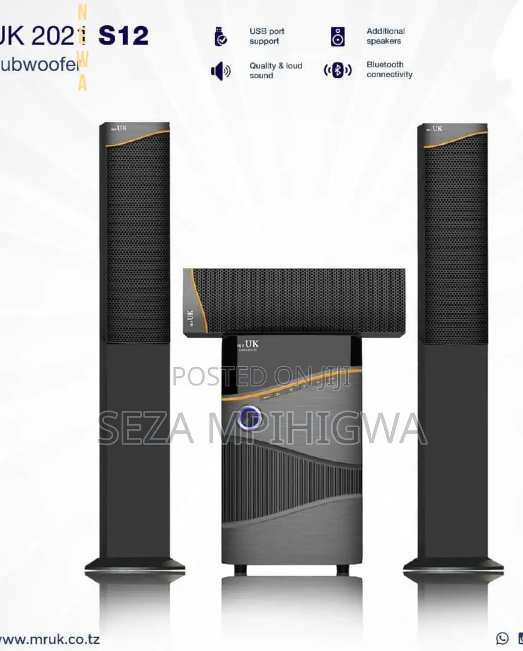 Subwoofer Mr Uk *3.1* *Model : Uk S12