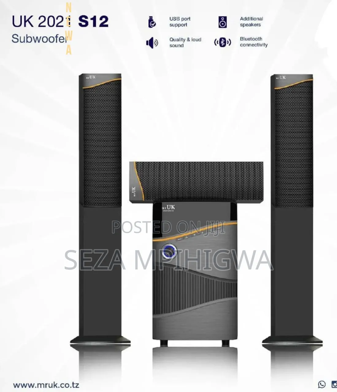 Subwoofer Mr Uk *3.1* *Model : Uk S12