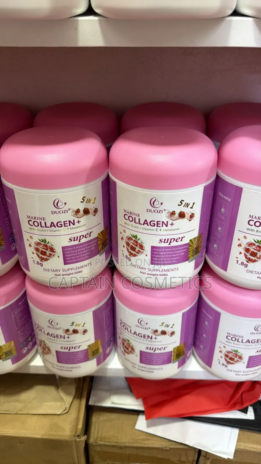 MARINE COLLAGEN+ SUPER — Siri Ya Ngozi Inayong’aa, Nywele Zenye Afya