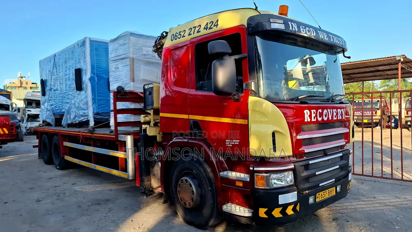 Scania P270 With Crane 6tons